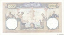 1000 Francs CÉRÈS ET MERCURE FRANCE  1933 F.37.08 XF