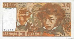 10 Francs BERLIOZ FRANKREICH  1974 F.63.06 VZ