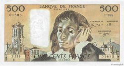 500 Francs PASCAL FRANCE  1993 F.71.51 VF+