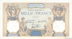 1000 Francs CÉRÈS ET MERCURE type modifié FRANCE  1939 F.38.34 AU