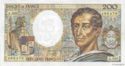 200 Francs MONTESQUIEU FRANKREICH  1991 F.70.11 SS