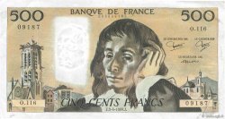 500 Francs PASCAL FRANCIA  1980 F.71.21 MBC