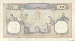 1000 Francs CÉRÈS ET MERCURE FRANCIA  1932 F.37.07 MBC