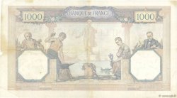 1000 Francs CÉRÈS ET MERCURE FRANCIA  1931 F.37.06 BC+