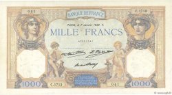 1000 Francs CÉRÈS ET MERCURE FRANKREICH  1932 F.37.07 SS