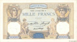 1000 Francs CÉRÈS ET MERCURE FRANCIA  1933 F.37.08 BB