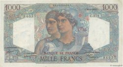 1000 Francs MINERVE ET HERCULE FRANCIA  1949 F.41.27 MBC
