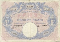 50 Francs BLEU ET ROSE FRANCE  1926 F.14.39 F-