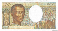 200 Francs MONTESQUIEU FRANCIA  1983 F.70.03 AU
