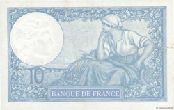 10 Francs MINERVE modifié FRANCE  1939 F.07.08 VF+