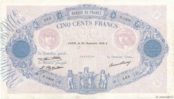 500 Francs BLEU ET ROSE FRANKREICH  1930 F.30.33 fSS