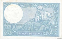 10 Francs MINERVE modifié FRANCIA  1939 F.07.14 q.SPL