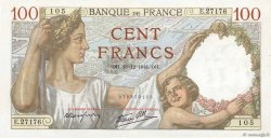 100 Francs SULLY FRANCE  1941 F.26.63 VF+