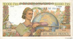 10000 Francs GÉNIE FRANÇAIS FRANCIA  1955 F.50.73 BC