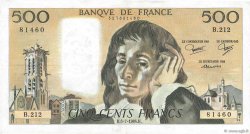 500 Francs PASCAL FRANCIA  1984 F.71.31 MBC