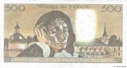 500 Francs PASCAL FRANKREICH  1984 F.71.31 SS
