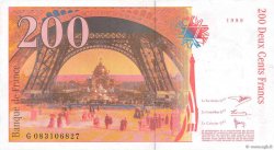 200 Francs EIFFEL FRANKREICH  1999 F.75.05 SS