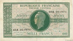 1000 Francs MARIANNE BANQUE D&nbsp;ANGLETERRE FRANCE  1945 VF.12.01