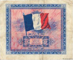 5 Francs DRAPEAU FRANCIA  1944 VF.17.02 MB