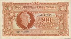 500 Francs MARIANNE fabrication anglaise FRANKREICH  1945 VF.11.02