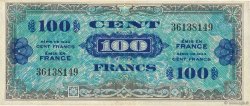 100 Francs DRAPEAU FRANKREICH  1944 VF.20.01 fSS