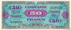 50 Francs FRANCE FRANKREICH  1945 VF.24.01 VZ