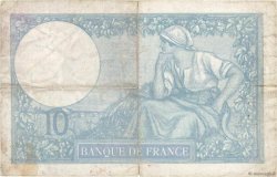 10 Francs MINERVE modifié FRANCE  1941 F.07.27 F-