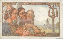 20 Francs PÊCHEUR FRANCIA  1949 F.13.14 MBC