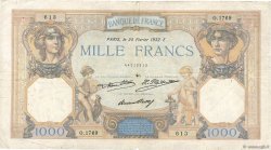 1000 Francs CÉRÈS ET MERCURE FRANKREICH  1932 F.37.07 fS
