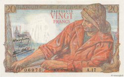 20 Francs PÊCHEUR FRANCIA  1942 F.13.02 AU
