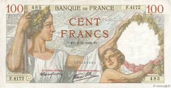 100 Francs SULLY FRANCE  1939 F.26.14 F+