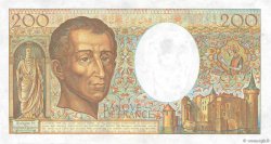 200 Francs MONTESQUIEU FRANKREICH  1986 F.70.06 SS