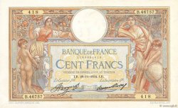 100 Francs LUC OLIVIER MERSON grands cartouches FRANCE  1934 F.24.13