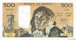 500 Francs PASCAL FRANKREICH  1978 F.71.18 fVZ