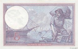 5 Francs FEMME CASQUÉE FRANCE  1925 F.03.09 XF-