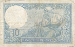 10 Francs MINERVE FRANCIA  1927 F.06.12 MB