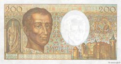200 Francs MONTESQUIEU FRANCIA  1991 F.70.11 MBC