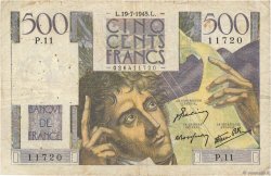 500 Francs CHATEAUBRIAND FRANKREICH  1945 F.34.01 fS