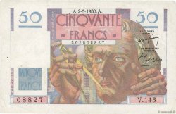 50 Francs LE VERRIER FRANCIA  1950 F.20.14 MBC