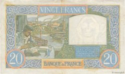 20 Francs TRAVAIL ET SCIENCE FRANCIA  1941 F.12.12 q.BB