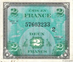 2 Francs DRAPEAU FRANCE  1944 VF.16.02 VF+