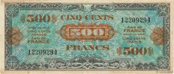 500 Francs DRAPEAU FRANKREICH  1944 VF.21.01 fSS