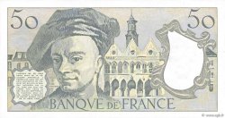 50 Francs QUENTIN DE LA TOUR FRANCIA  1989 F.67.15 EBC+