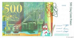 500 Francs PIERRE ET MARIE CURIE FRANCIA  1995 F.76.02 q.AU