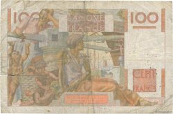 100 Francs JEUNE PAYSAN filigrane inversé FRANCIA  1953 F.28bis.03 RC+