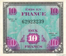 10 Francs DRAPEAU FRANCE  1944 VF.18.01 XF+