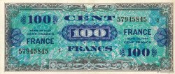 100 Francs FRANCE FRANKREICH  1945 VF.25.02 fVZ