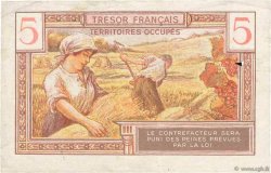 5 Francs TRÉSOR FRANÇAIS FRANCIA  1947 VF.29.01 BC+