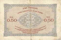 50 Centimes MINES DOMANIALES DE LA SARRE FRANCIA  1920 VF.50.01 q.BB