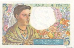5 Francs BERGER FRANCIA  1943 F.05.05 FDC